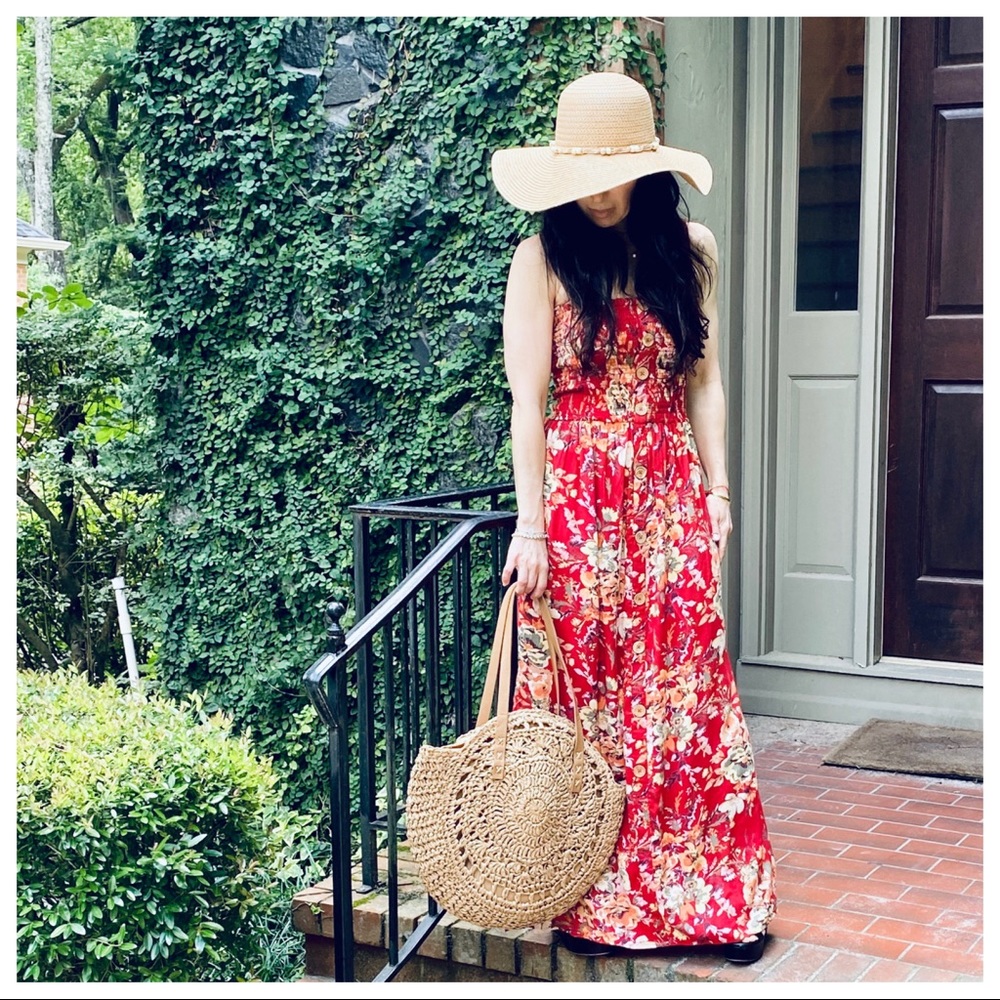 ✨LAST ONE✨SUMMER PRINT SLEEVELESS MAXI DRESS - Picture 6 of 8